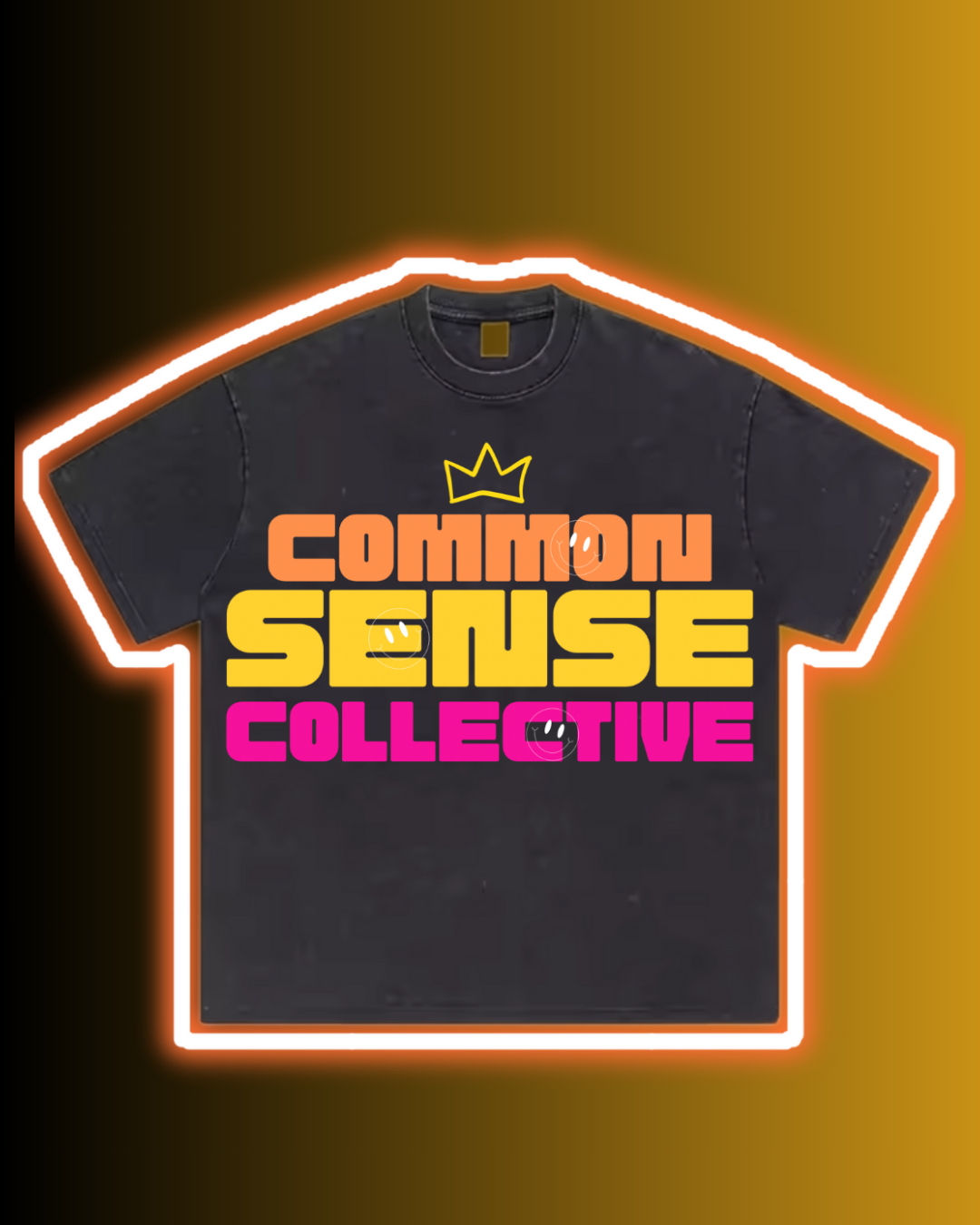 "Common Sense Collective"- Heavy Weight Tee